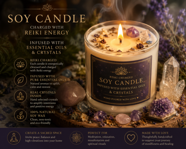 InnerLight Plant-Based Energy Candles